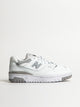 NEW BALANCE WOMENS NEW BALANCE THE 550 SNEAKER - WHITE/RAINCLOUD - Boathouse