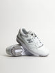 NEW BALANCE WOMENS NEW BALANCE THE 550 SNEAKER - WHITE/RAINCLOUD - Boathouse