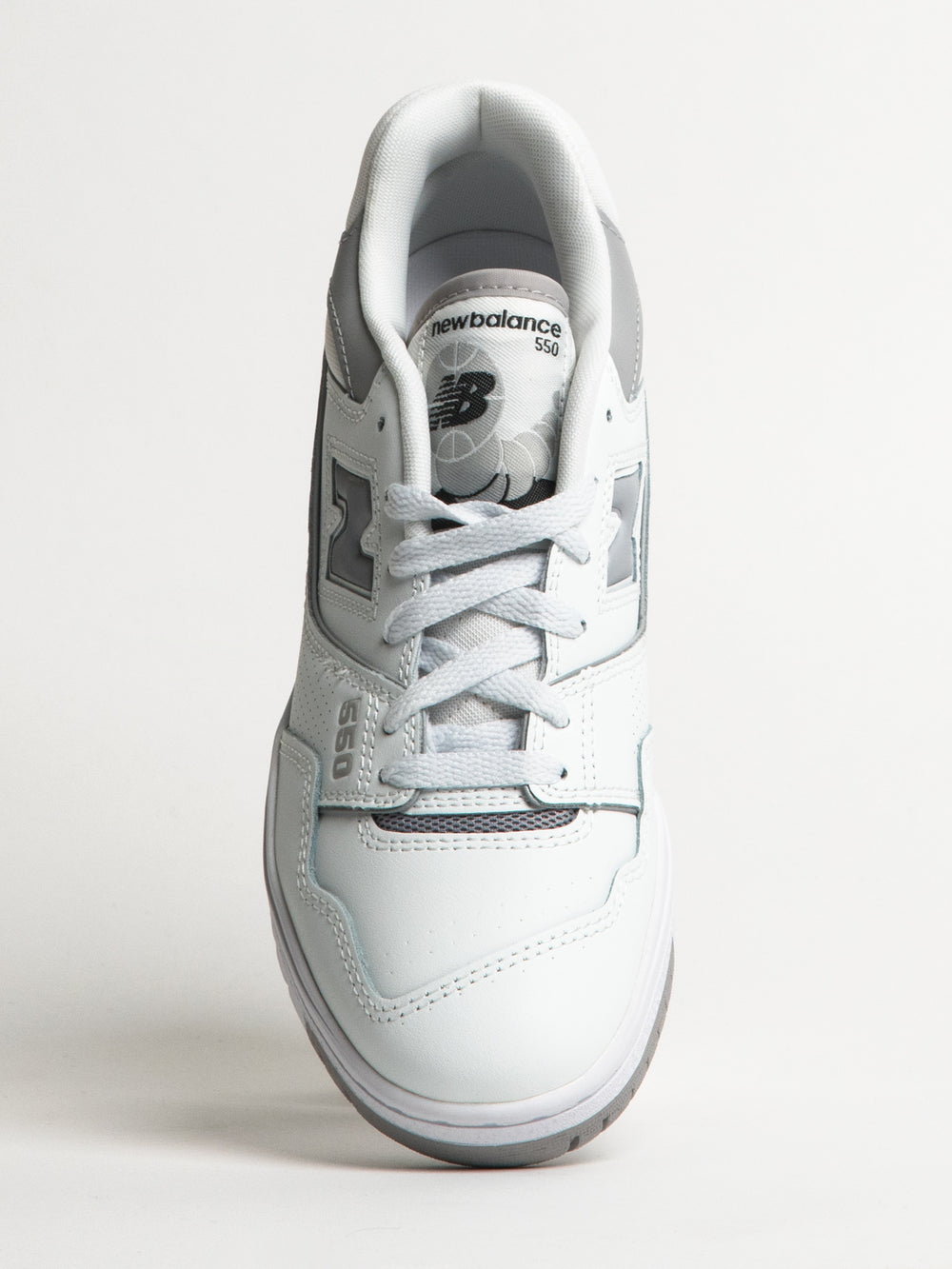 WOMENS NEW BALANCE THE 550 SNEAKER - WHITE/RAINCLOUD