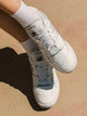 NEW BALANCE WOMENS NEW BALANCE THE 550 SNEAKER - WHITE/RAINCLOUD - Boathouse