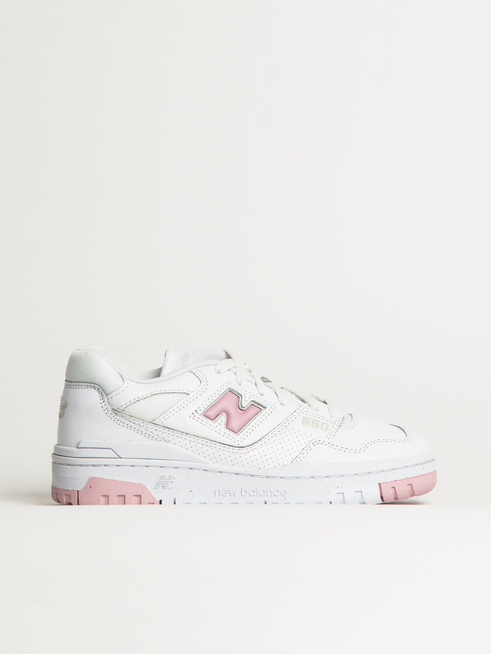 WOMENS NEW BALANCE THE 550 SNEAKER - WHITE/TWILIGHT HAZE