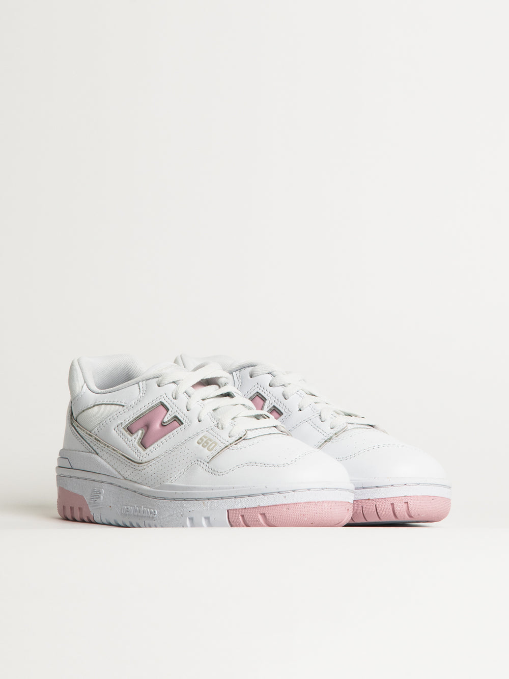 WOMENS NEW BALANCE THE 550 SNEAKER - WHITE/TWILIGHT HAZE