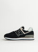 NEW BALANCE MENS NEW BALANCE 574 SNEAKER - BLACK/WHITE - Boathouse
