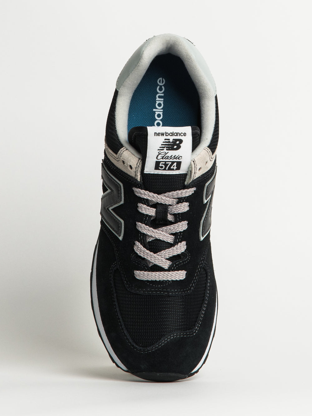 BASKETS NEW BALANCE 574 POUR HOMMES - NOIR/BLANC