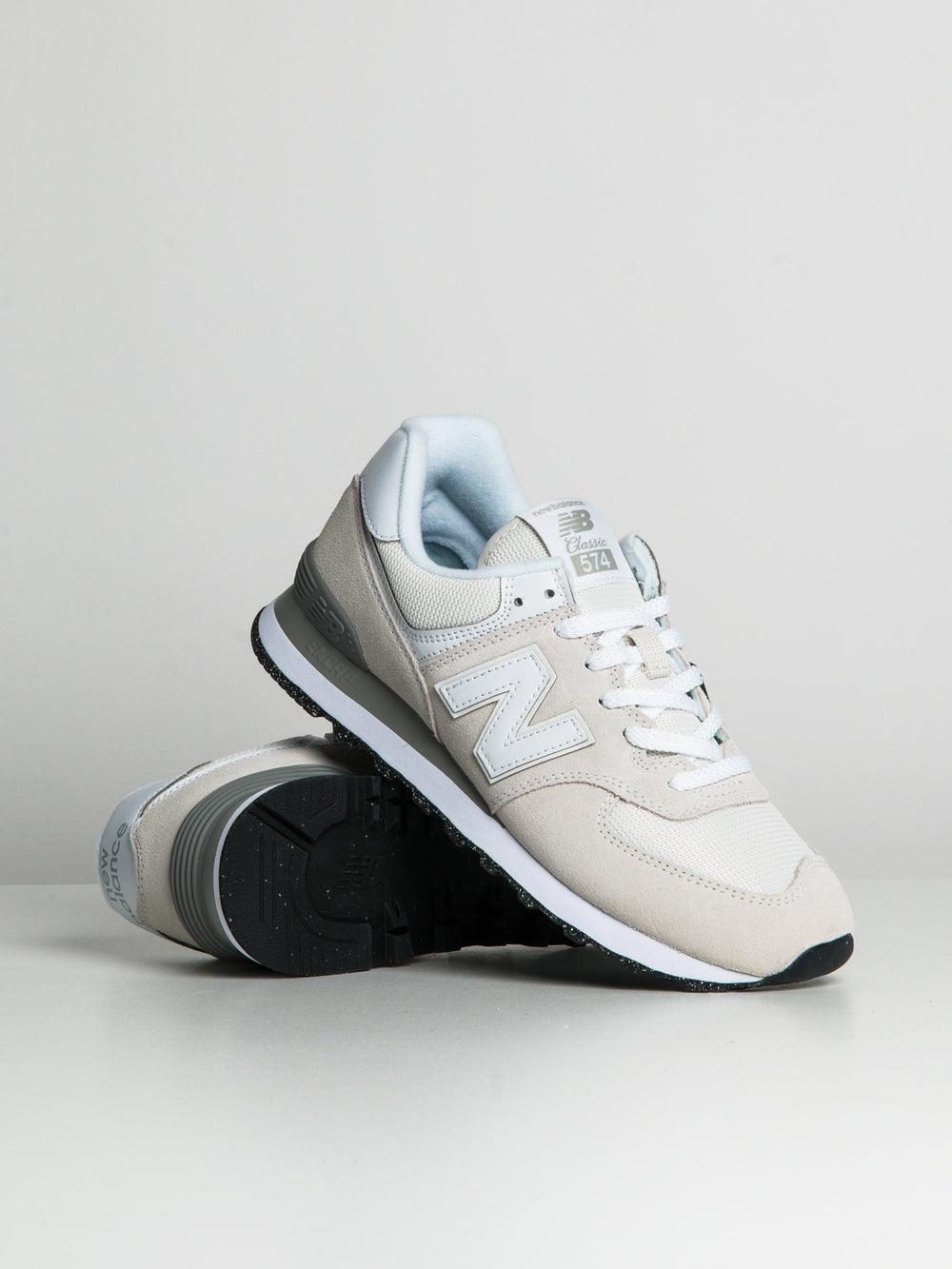 MENS NEW BALANCE THE 574 SNEAKER - CLOUD/WHITE