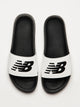 NEW BALANCE MENS NEW BALANCE THE 200 SLIDE - BLACK/SEA SALT - Boathouse