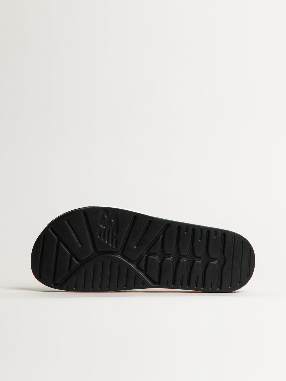 MENS NEW BALANCE THE 200 SLIDE - BLACK/SEA SALT