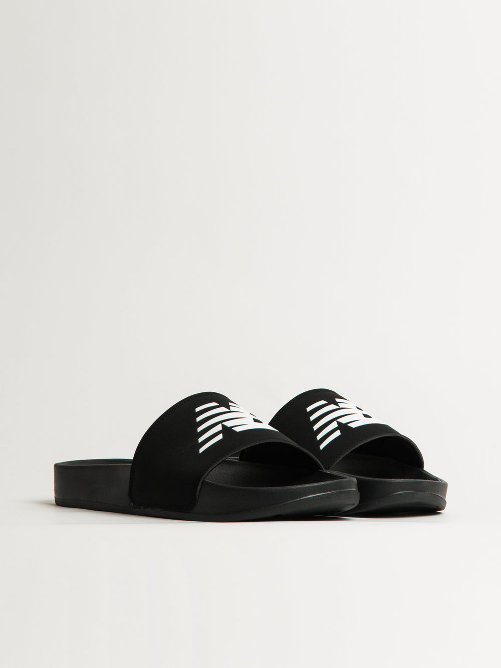 MENS NEW BALANCE THE 200 SLIDE - NOIR/BLANC