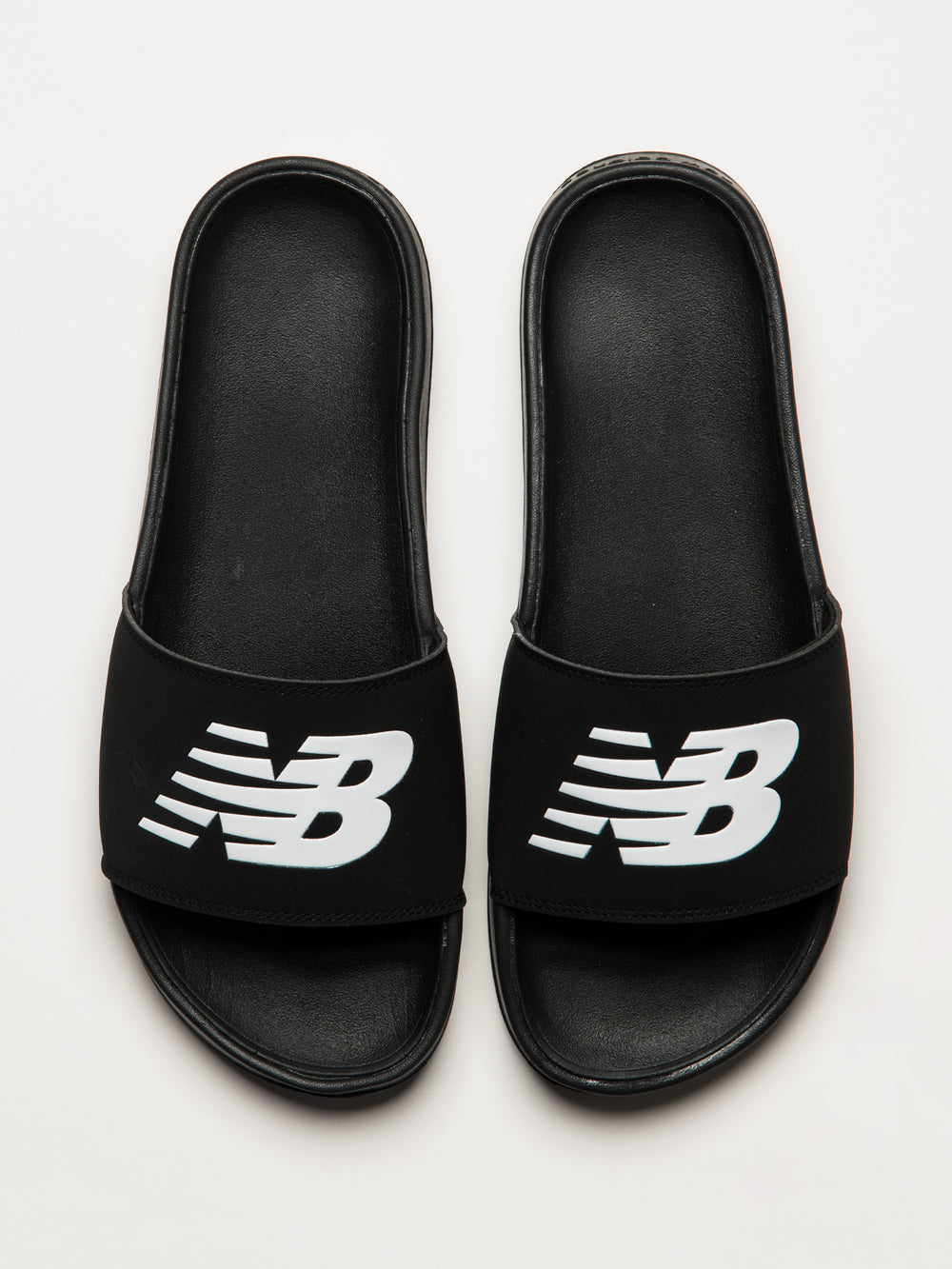 MENS NEW BALANCE THE 200 SLIDE - NOIR/BLANC