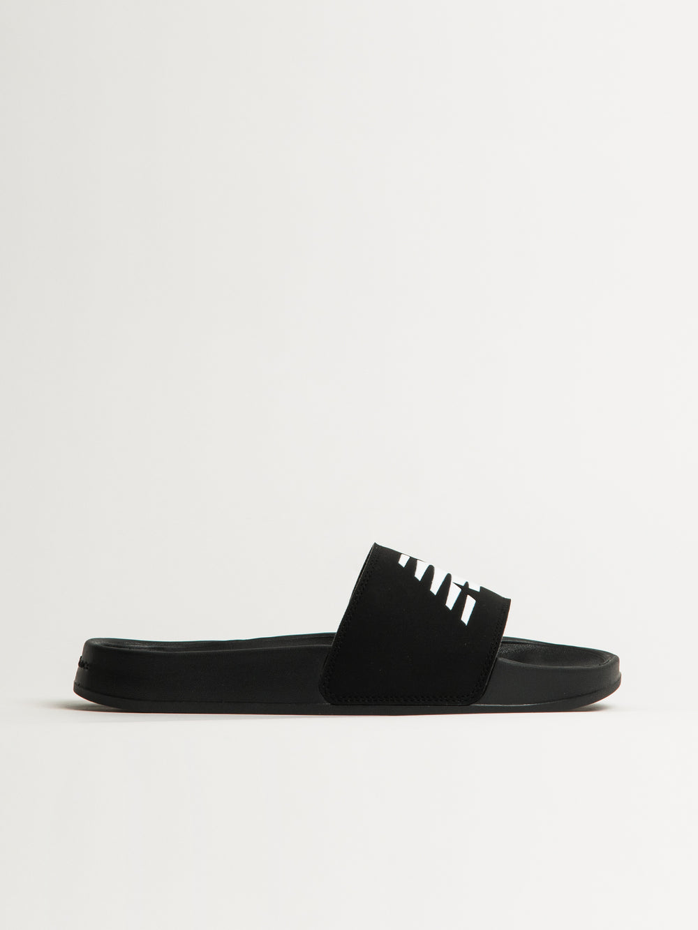 WOMENS NEW BALANCE THE 200 SLIDE - BLACK