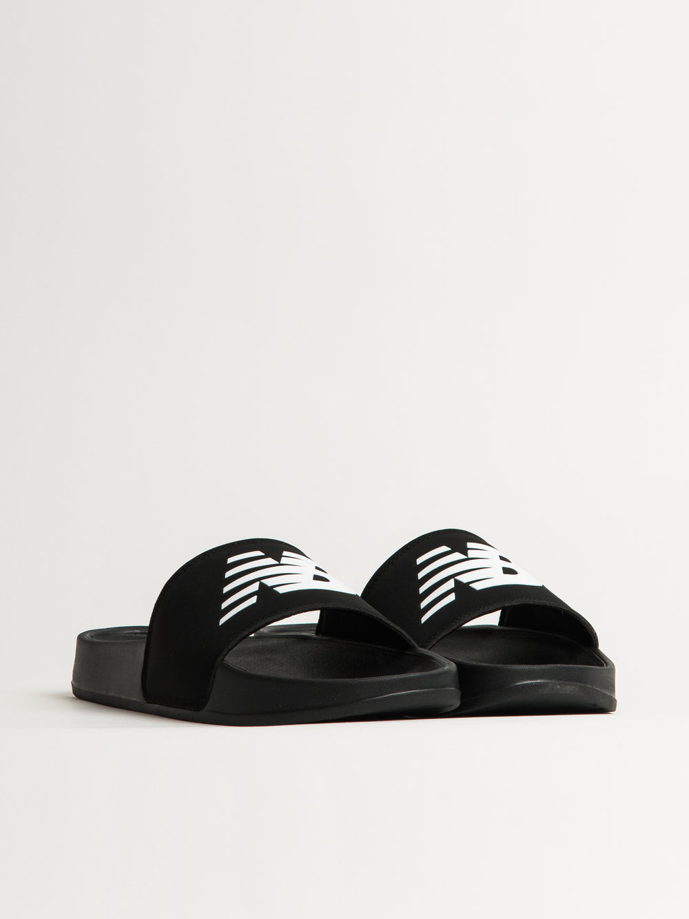 WOMENS NEW BALANCE THE 200 SLIDE - BLACK