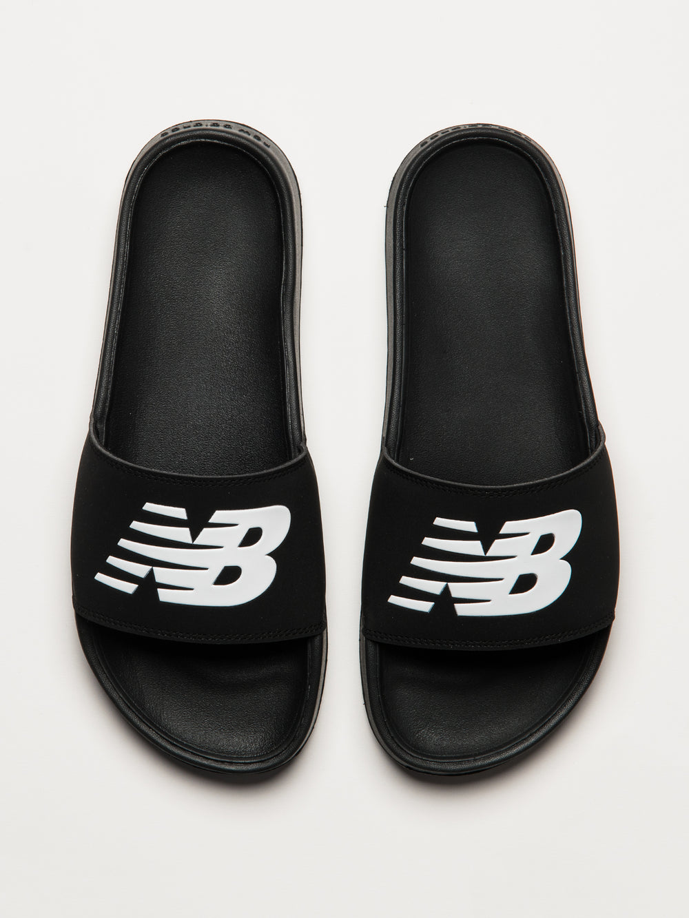 WOMENS NEW BALANCE THE 200 SLIDE - BLACK