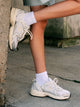 NEW BALANCE WOMENS NEW BALANCE THE 530 SNEAKER - SILVER METALLIC LINEN - Boathouse