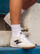 NEW BALANCE MENS NEW BALANCE THE RC42 SNEAKER - WHITE/BLACK - Boathouse