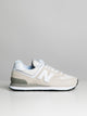 WOMENS NEW BALANCE THE 574 SNEAKER - NIMBUS CLOUD/WHITE