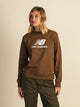 NEW BALANCE NEW BALANCE ESSENTIALS STACKED LOGO CREW - CLEARANCE - Boathouse