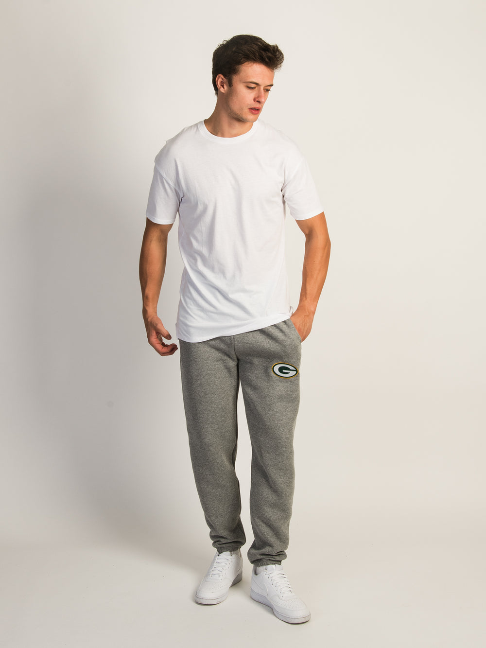 NFL GREEN BAY PACKERS EMBROIDERED SWEATPANTS