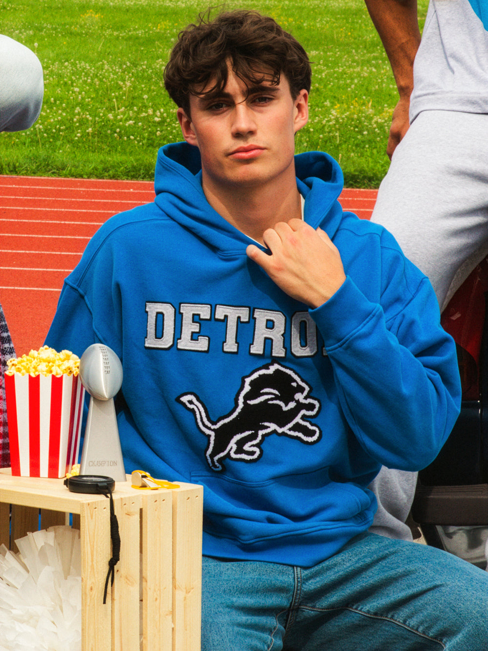 NFL LIONS RELAXED HOODIE
