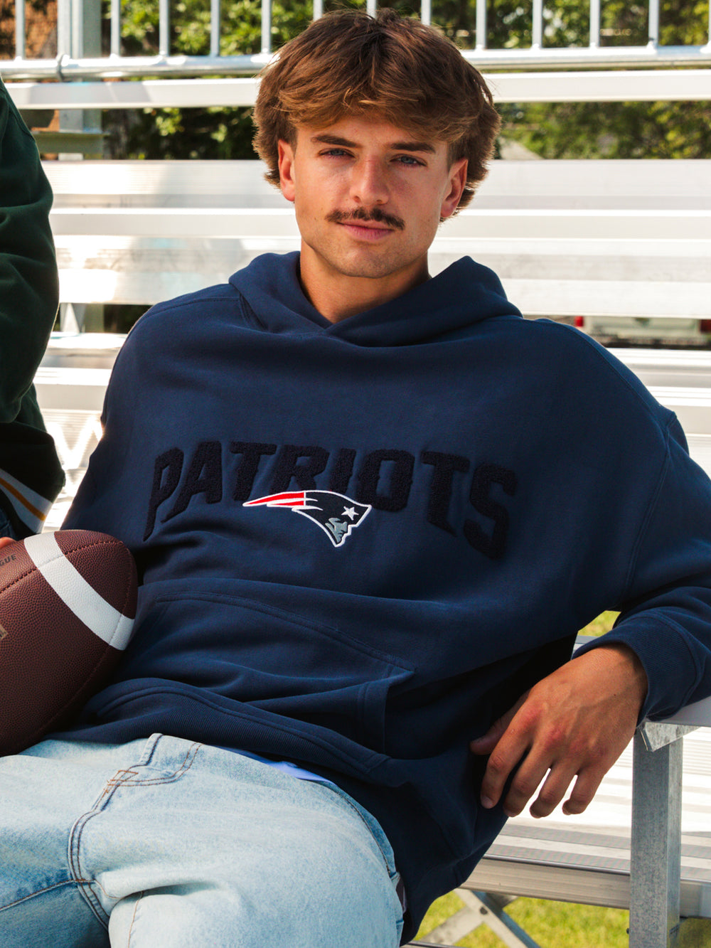 NFL PATRIOTS RELAXED HOODIE