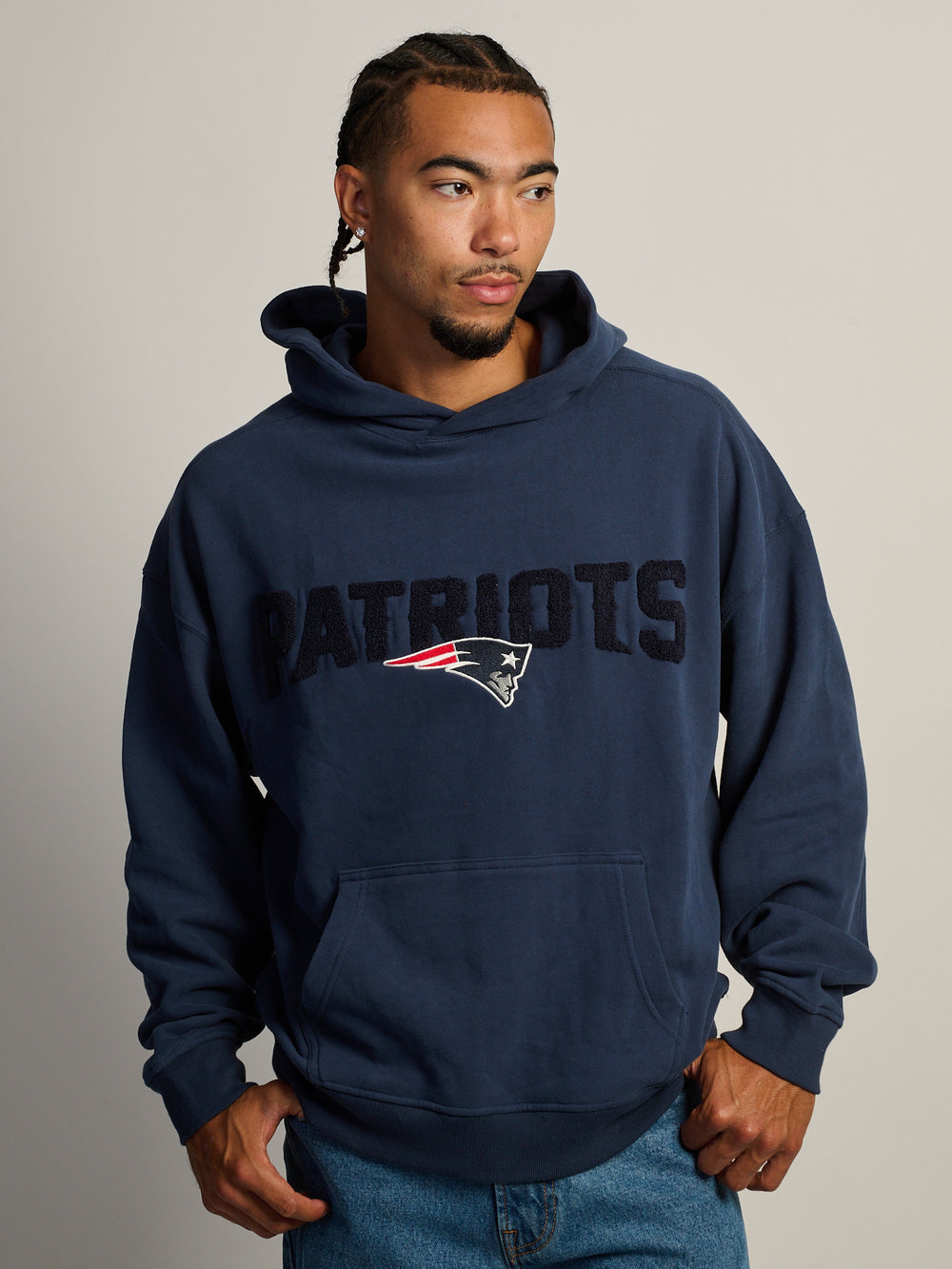HOODIE NFL PATRIOTS RELAXED