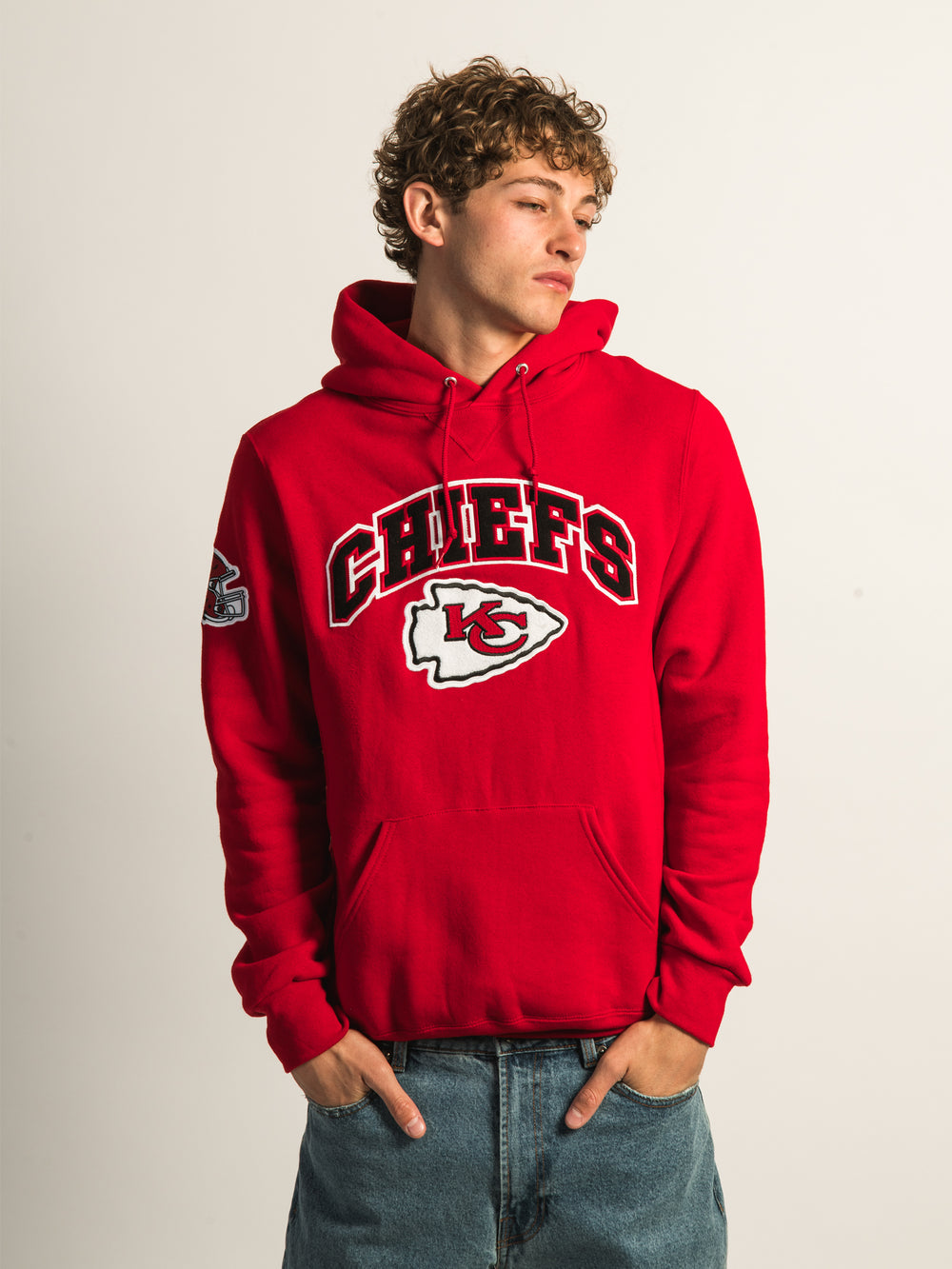 HOODIE BRODÉ NFL KANSAS CITY CHEIFS P/O