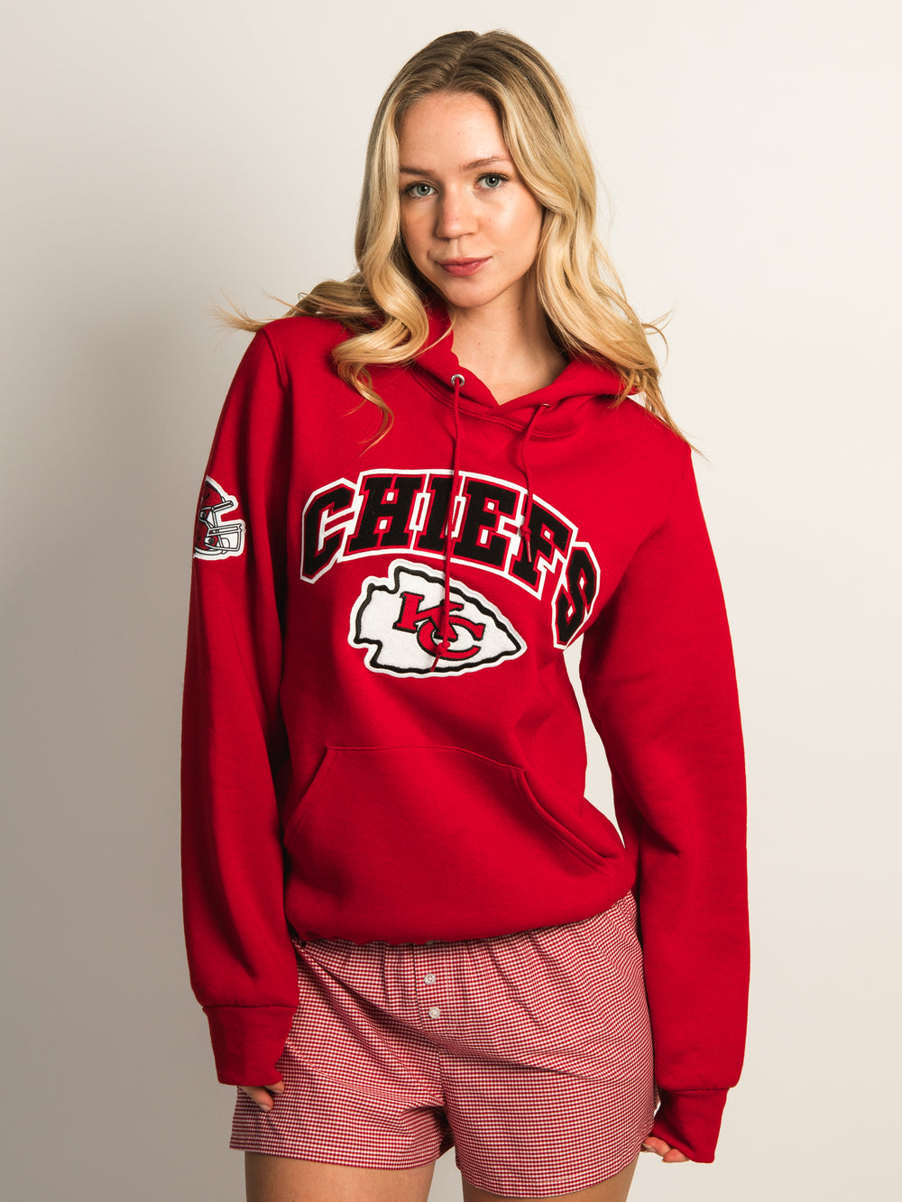 HOODIE BRODÉ NFL KANSAS CITY CHEIFS P/O