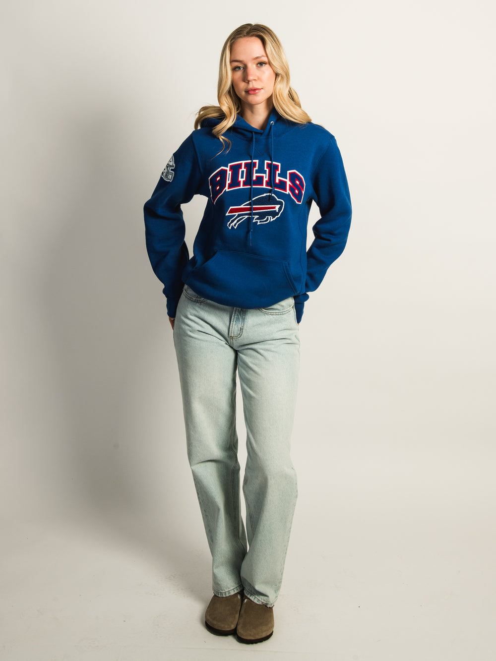 NFL BUFFALO BILLS EMBROIDERED PULLOVER HOODIE