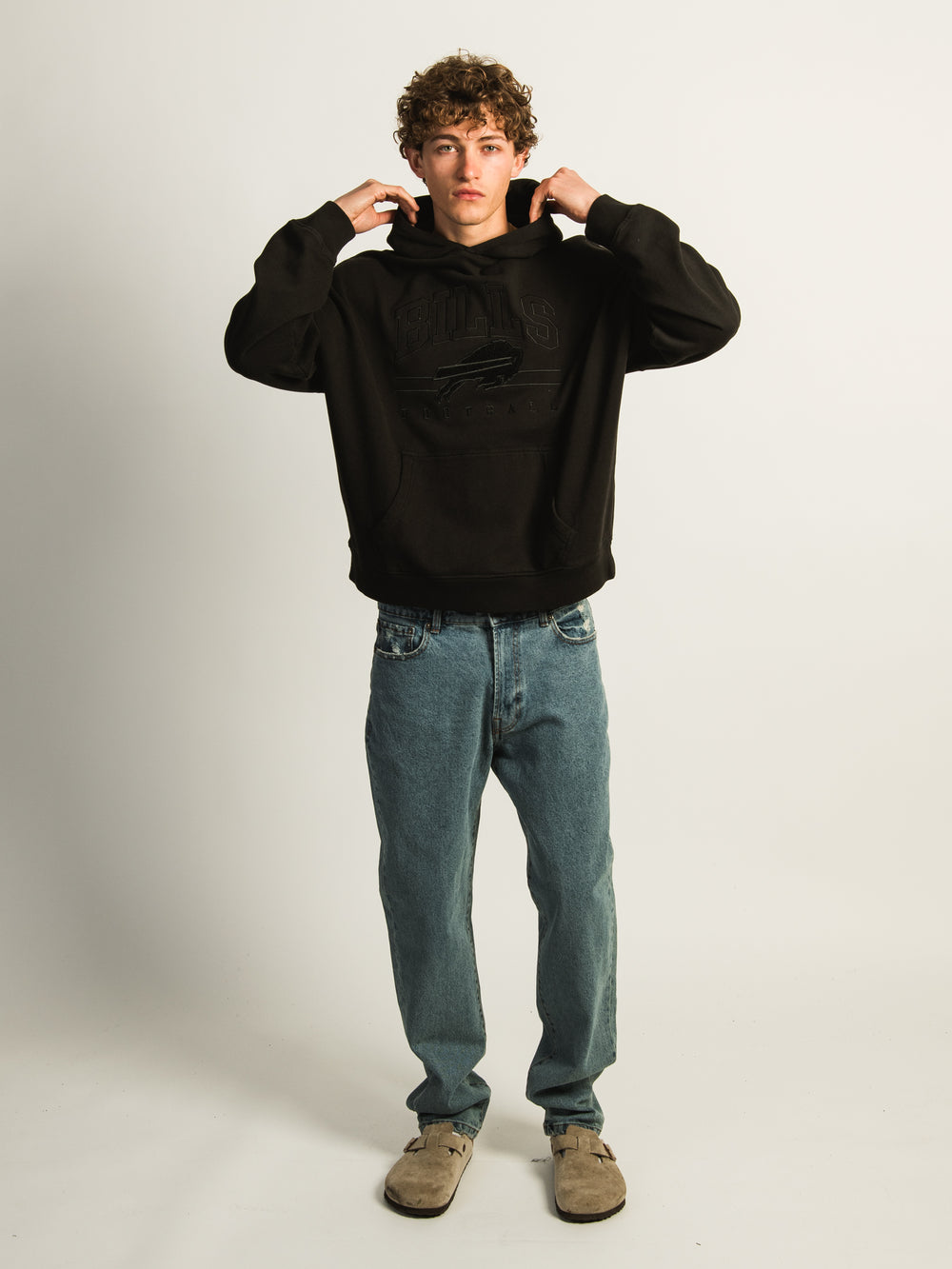 NFL BUFFALO BILL PULLOVER HOODIE CHENILLE