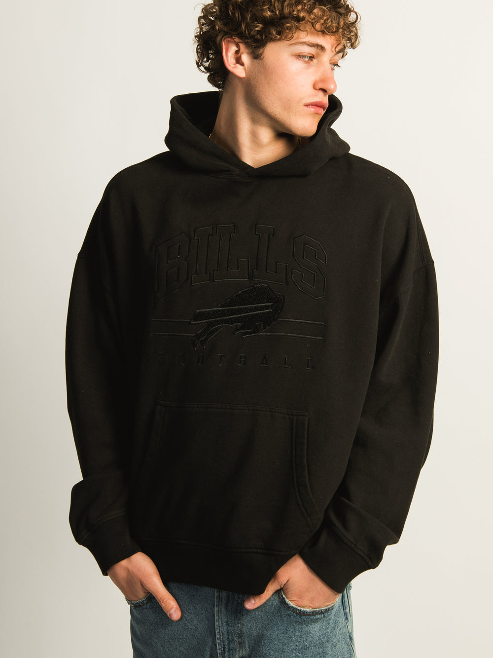 NFL BUFFALO BILL PULLOVER HOODIE CHENILLE