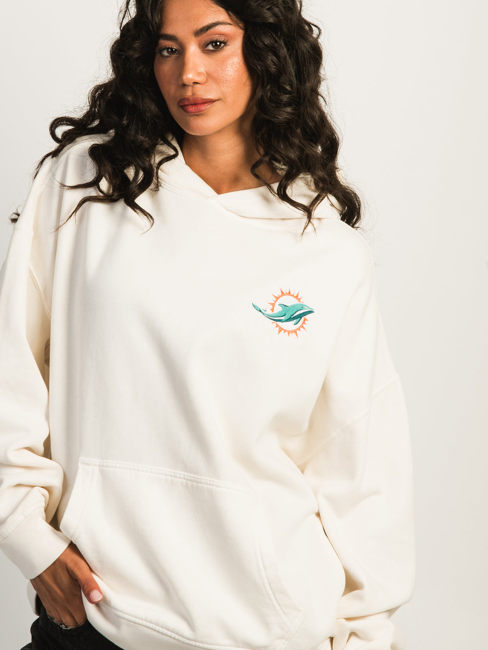 NFL MIAMI U PULLOVER HOODIE