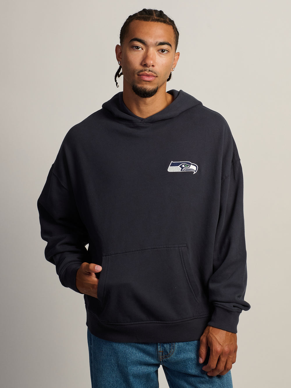 SWEAT À CAPUCHE BRODÉ VINTAGE SEAHAWKS NFL