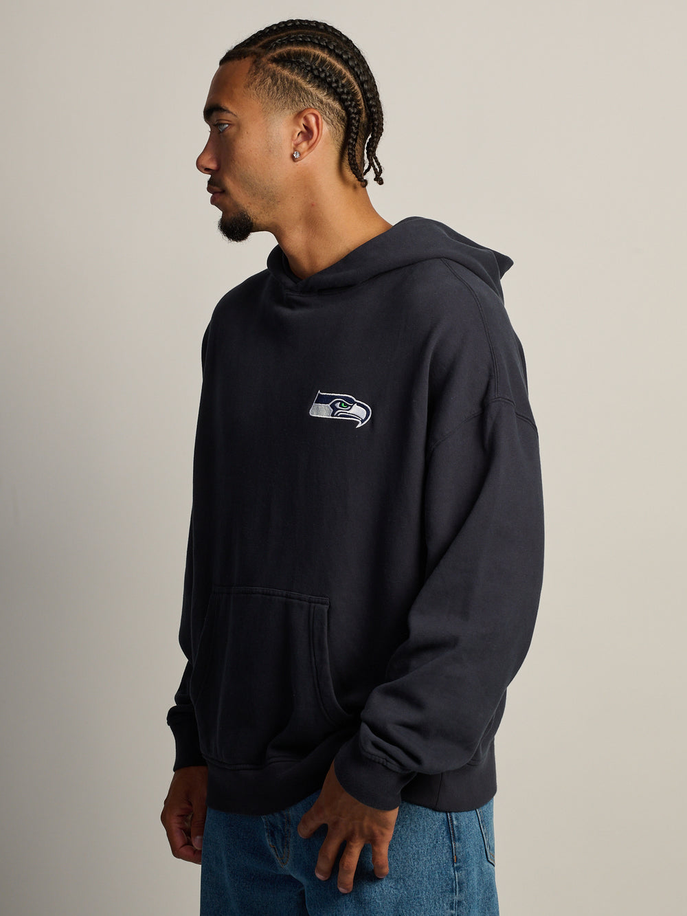 HOODIE NFL SEAHAWKS VINTAGE BRODÉ