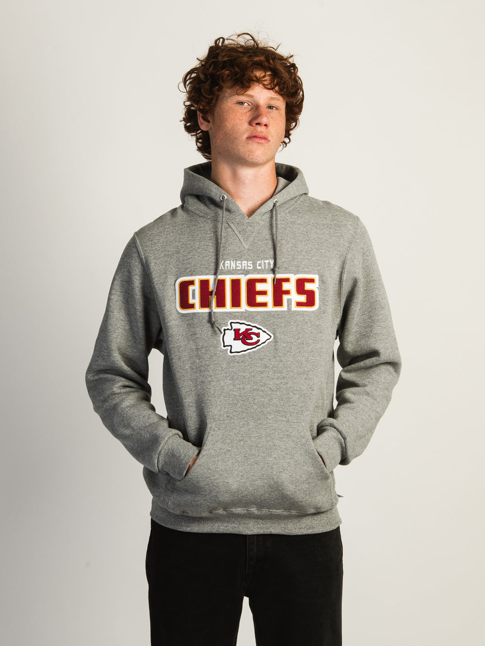 NFL KANSAS CITY CHIEFS PULL-OVER À CAPUCHE