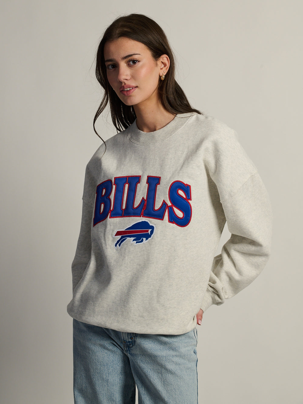 CHANDAIL RAS DU COU RUSSELL ATHLETIC BUFFALO BILLS