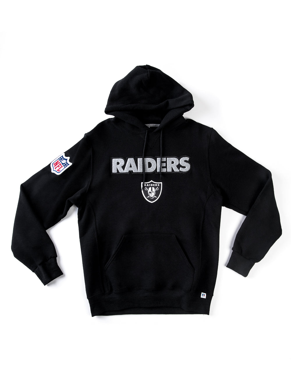 NFL LAS VEGAS RAIDERS END ZONE PULLOVER HOODIE - CLEARANCE