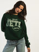NFL NY JETS LOGO CREW