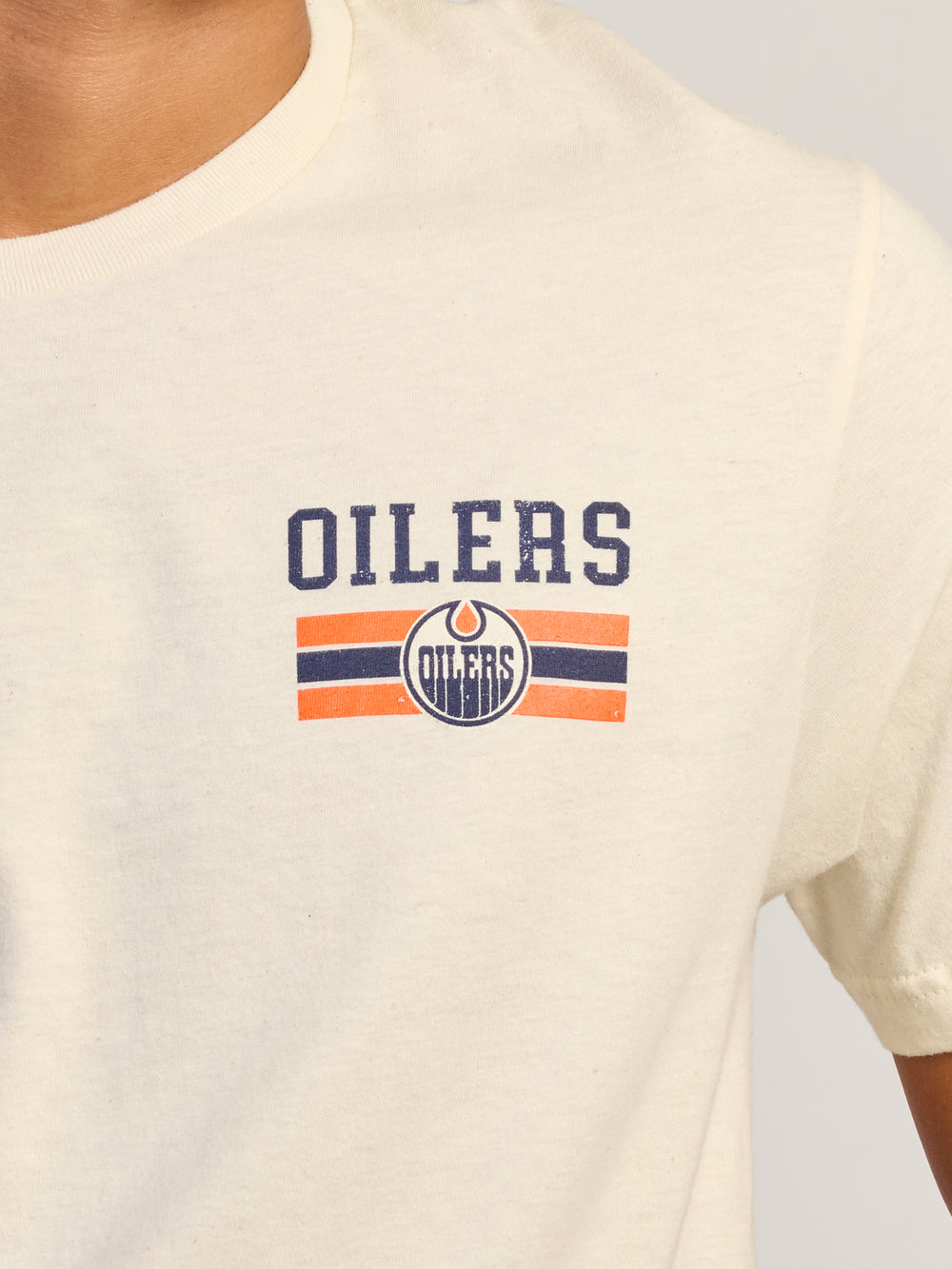 T-SHIRT NHL OILERS RIP