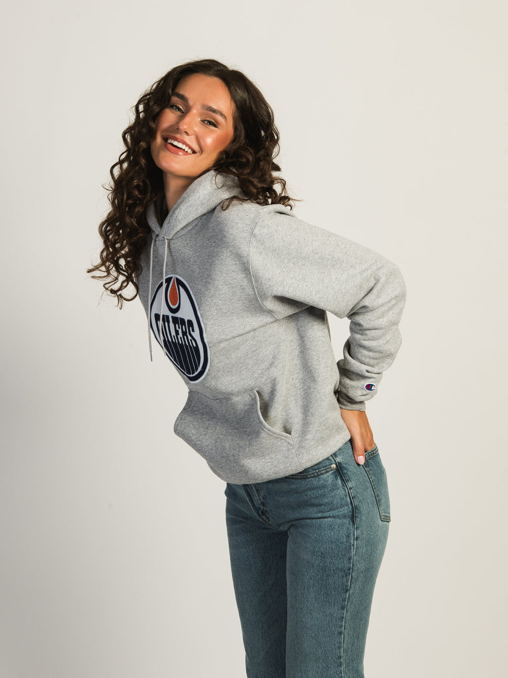 NHL EDMONTON OILERS PULLOVER HOODIE