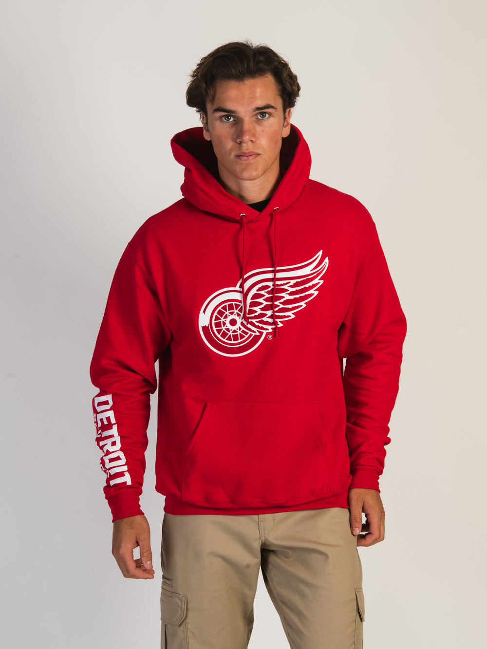 NHL NHL DETROIT RED WINGS CENTER ICE PULL OVER HOODIE - CLEARANCE - Boathouse