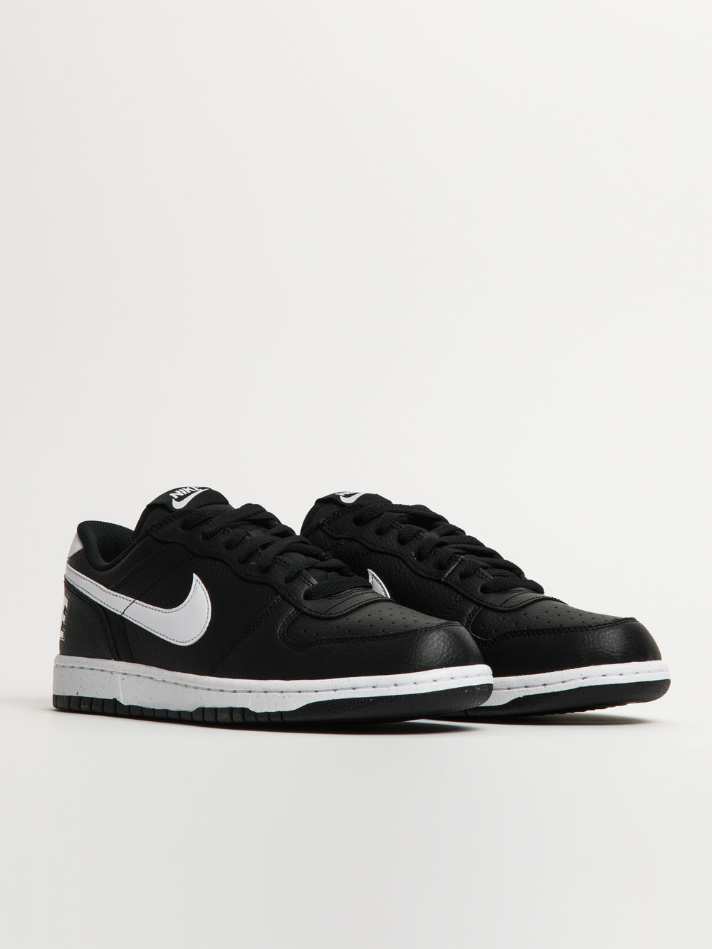 BASKETS NIKE BIG NIKE FAIBLES POUR HOMMES - NOIR/BLANC