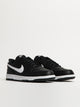 NIKE MENS NIKE BIG NIKE LOW SNEAKER - BLACK/WHITE - Boathouse