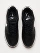 MENS NIKE BIG NIKE LOW SNEAKER - BLACK/WHITE