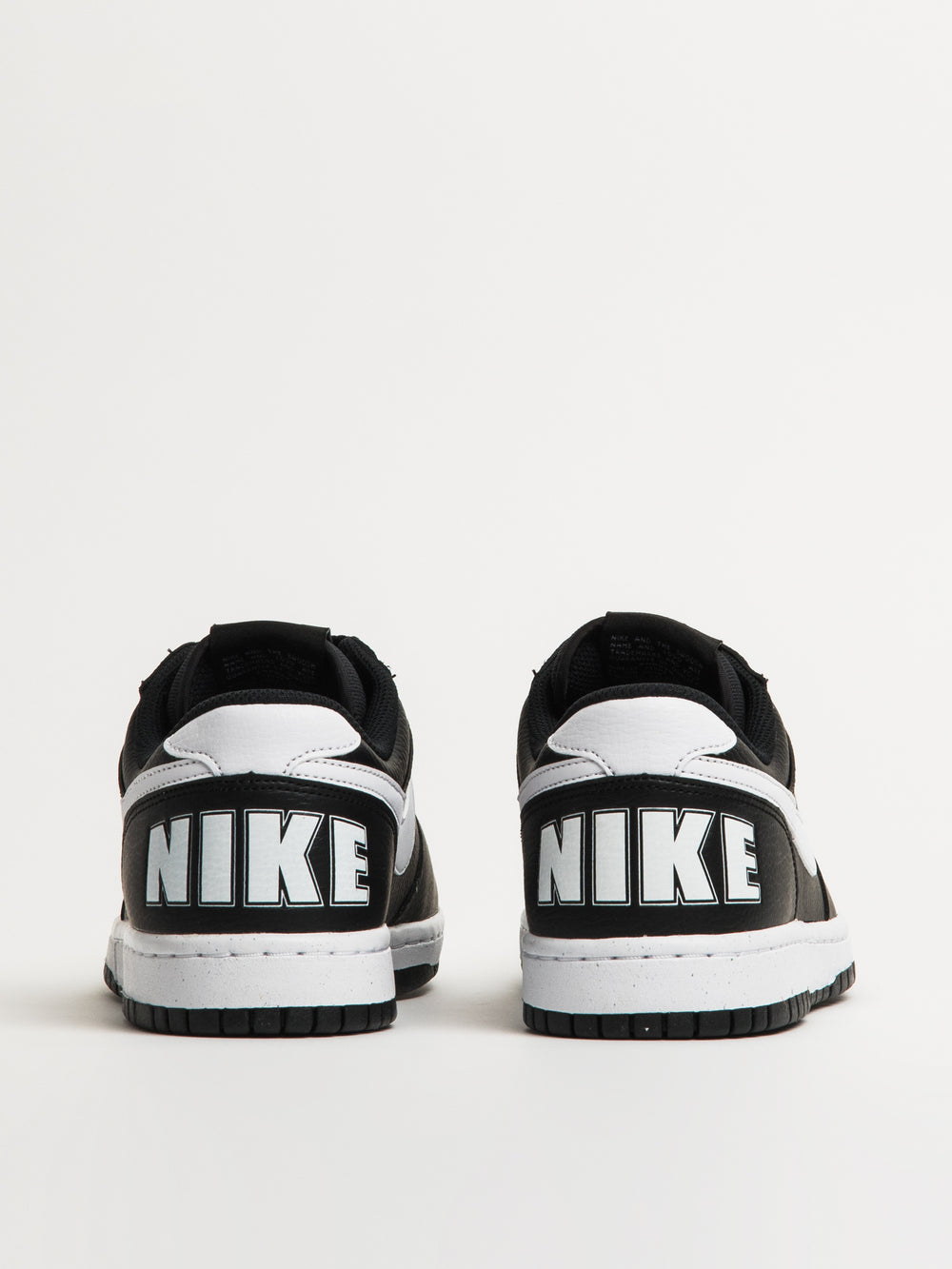 BASKETS NIKE BIG NIKE FAIBLES POUR HOMMES - NOIR/BLANC