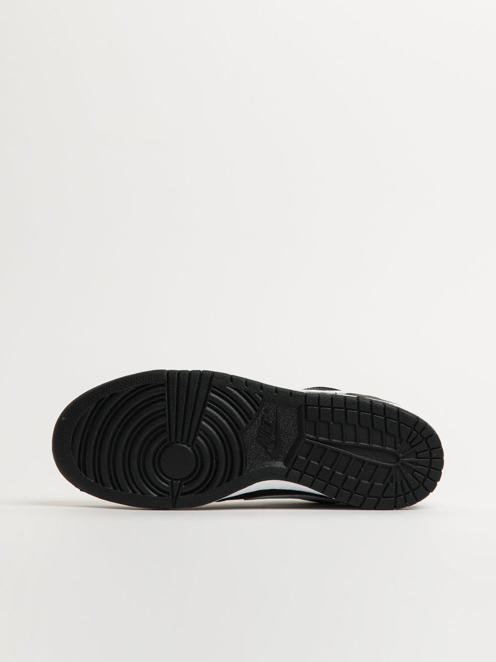 MENS NIKE BIG NIKE LOW SNEAKER - BLACK/WHITE