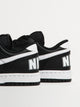 NIKE MENS NIKE BIG NIKE LOW SNEAKER - BLACK/WHITE - Boathouse