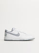 MENS NIKE BIG NIKE LOW SNEAKER - WHITE/WOLF GREY