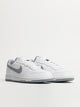 NIKE MENS NIKE BIG NIKE LOW SNEAKER - WHITE/WOLF GREY - Boathouse