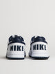 NIKE MENS NIKE BIG NIKE LOW SNEAKER - WHITE/NAVY - Boathouse