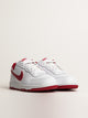 NIKE MENS NIKE BIG NIKE LOW SNEAKER - WHITE/GYM RED - Boathouse