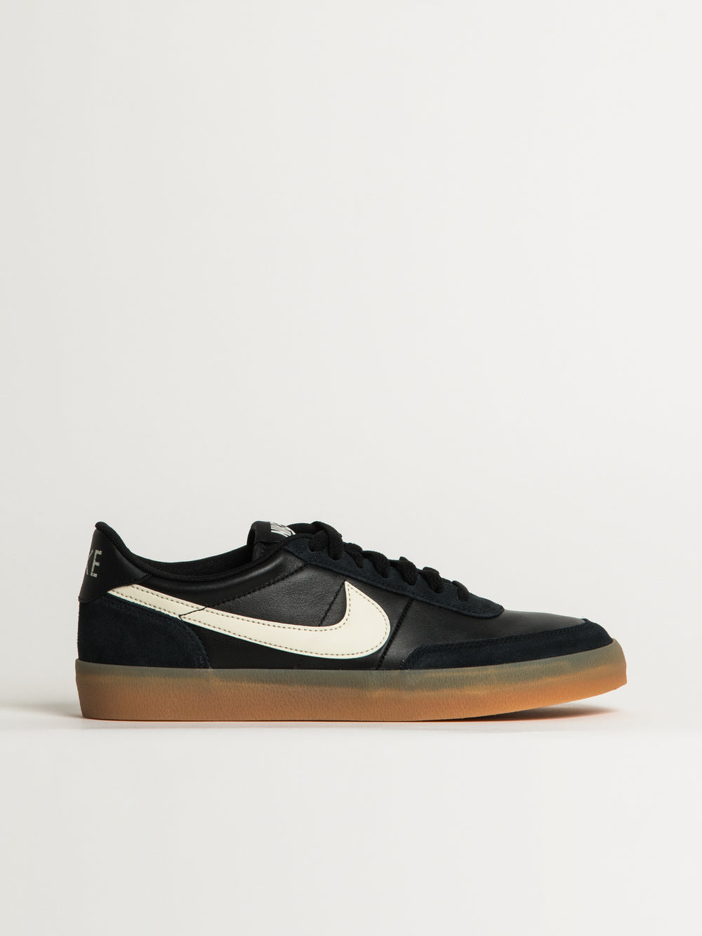 MENS NIKE KILLSHOT 2 LEATHER SNEAKER - BLACK/GUM YELLOW/SAIL